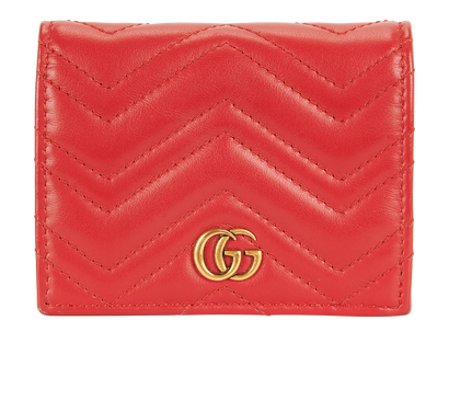 Gucci GG Marmont Card Case Wallet, front view